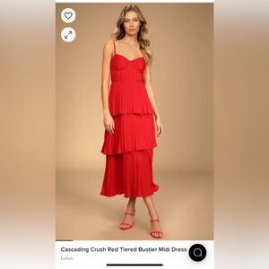 Red Lulu’s Dress